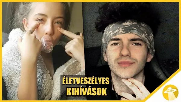 A legveszélyesebb és legidiótább kihívások az interneten