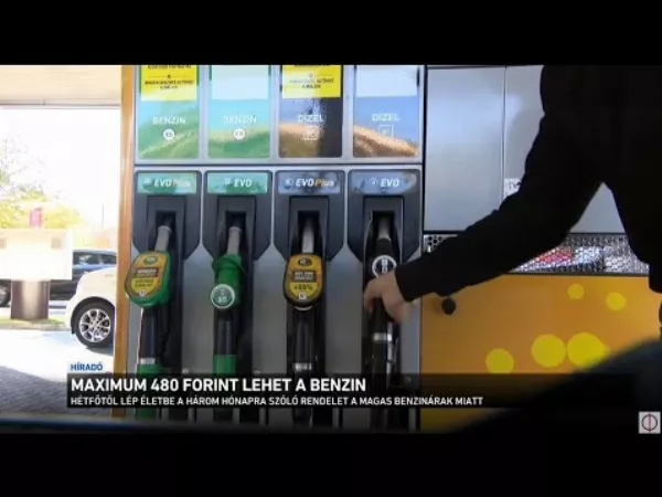 Stop benzinár! Itt a maximum 480 forintos üzemanyagár 