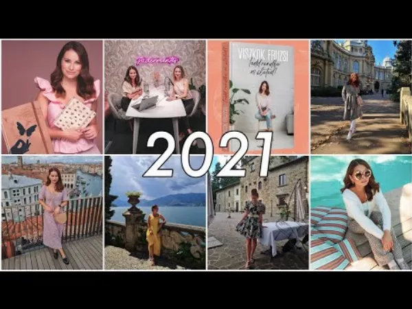 Mit csinált Viszkok Fruzsi 2021-ben? Évértékelő, visszatekintő videó!