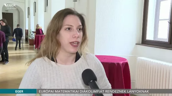 Európai Matematikai Diákolimpiát rendeznek lányoknak Egerben