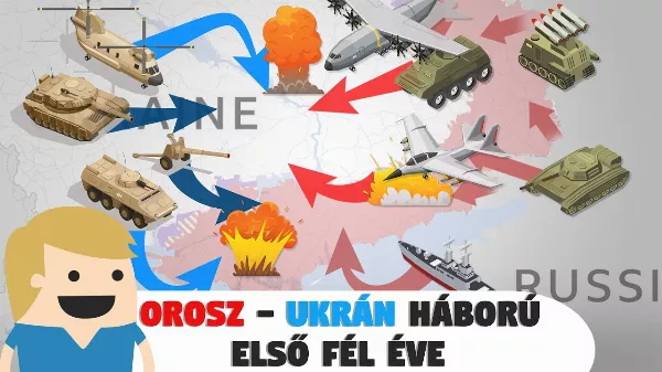 Ez történt a Orosz-Ukrán háború első fél évében!