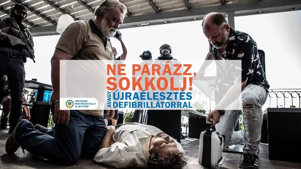 Ne parázz, sokkolj! – Újraélesztés defibrillátorral