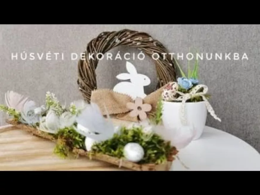 3 Húsvéti dekorációs ötlet |tavaszi dekoráció készítése  