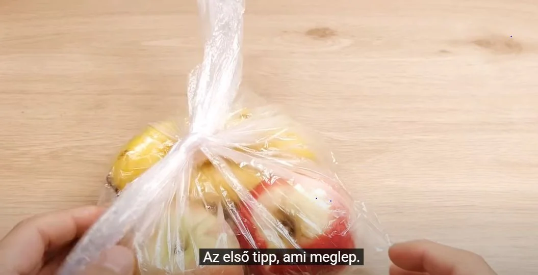 zacskó nejlon csomagolás újrahasznosítás 