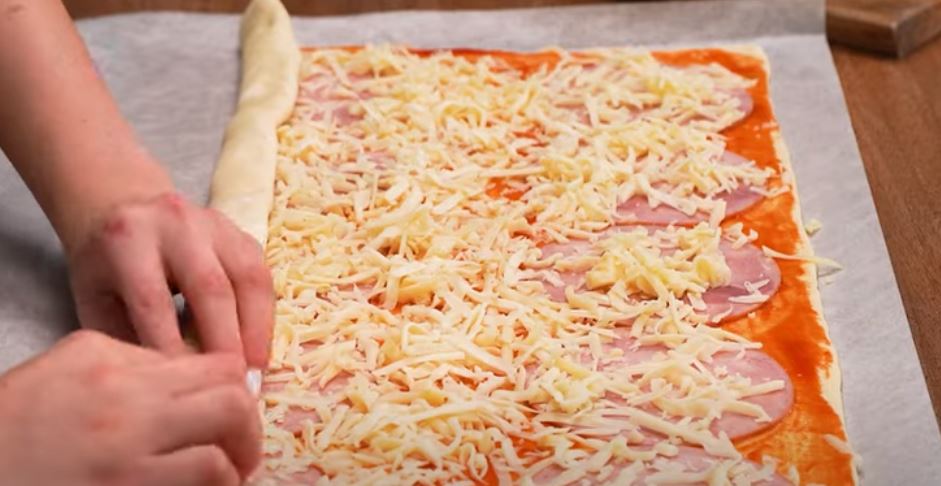 leveles tészta mártogatós étel sós sütemény snack vendég vacsora