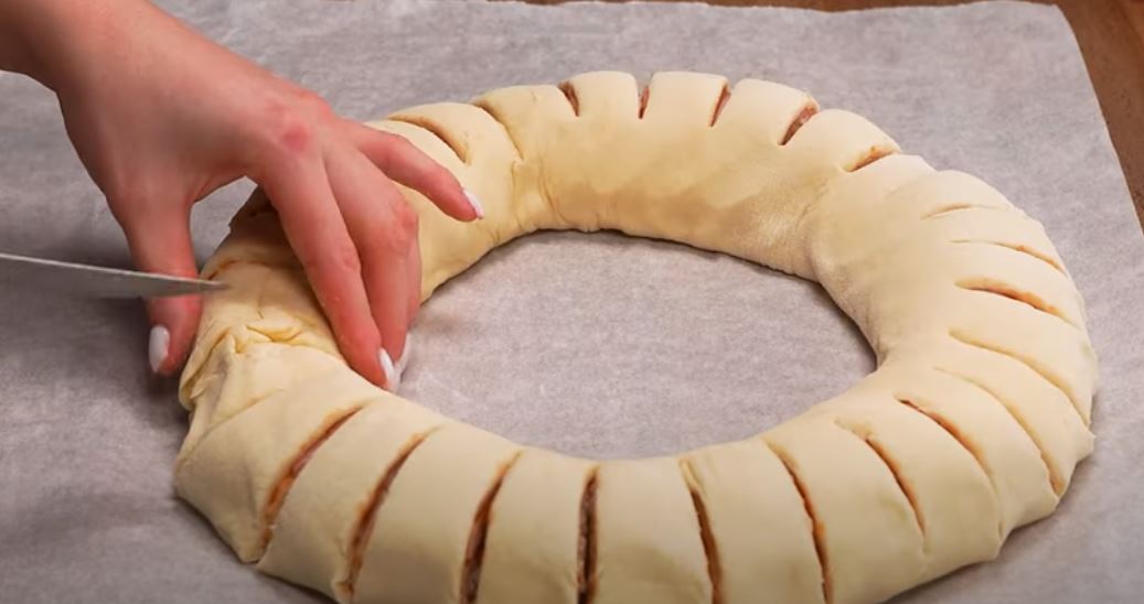 leveles tészta mártogatós étel sós sütemény snack vendég vacsora