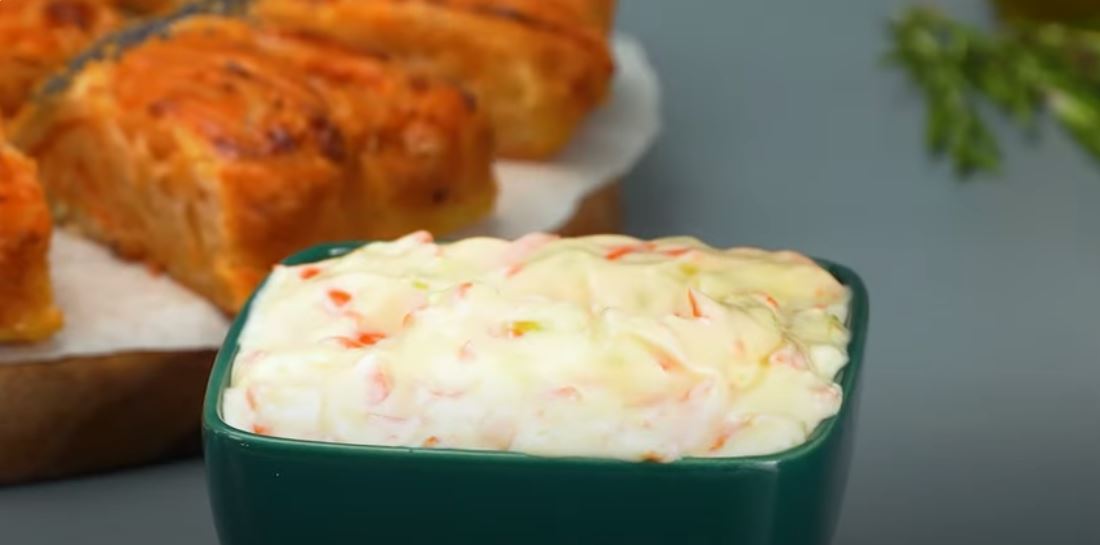 leveles tészta mártogatós étel sós sütemény snack vendég vacsora