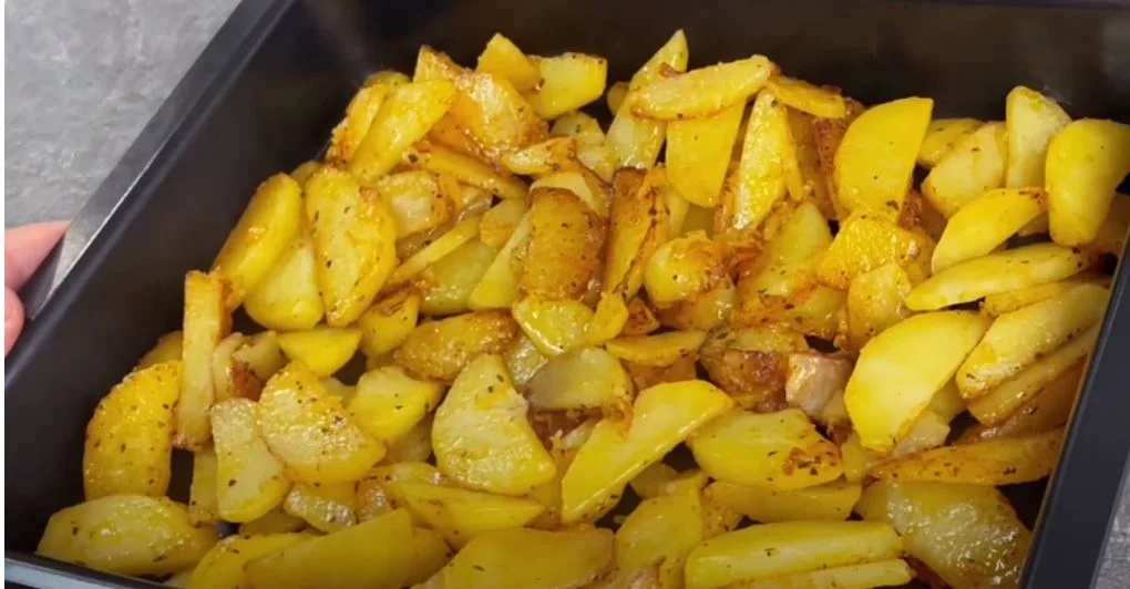 burgonya tepsi