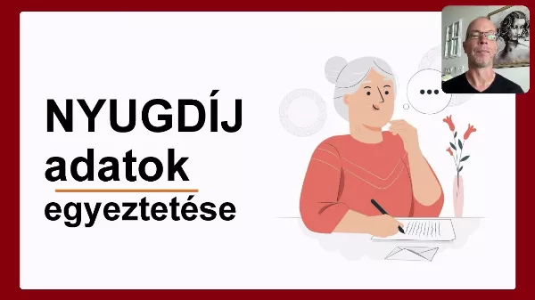 Nyugdíj adategyeztetés - nyugdíj adatok lekérdezés online lépésről lépésre videós segítséggel