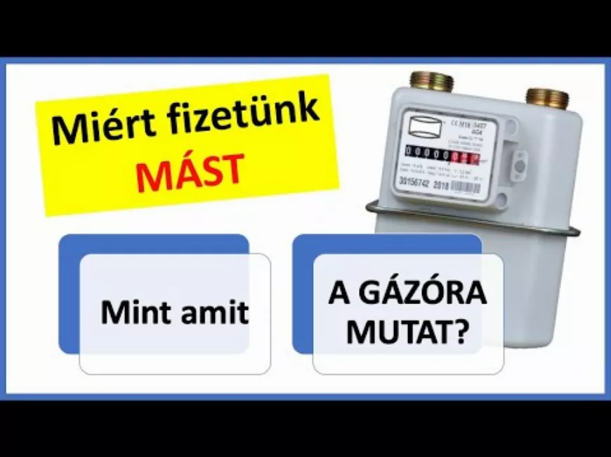 Gáz ára 2024 kalkulátor - Miért nem annyit fizetünk, amit a gázóra mutat?