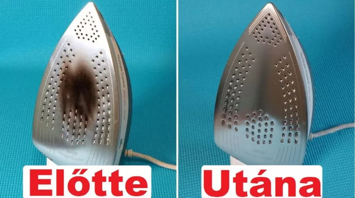 vasaló tisztítás előtte utána
