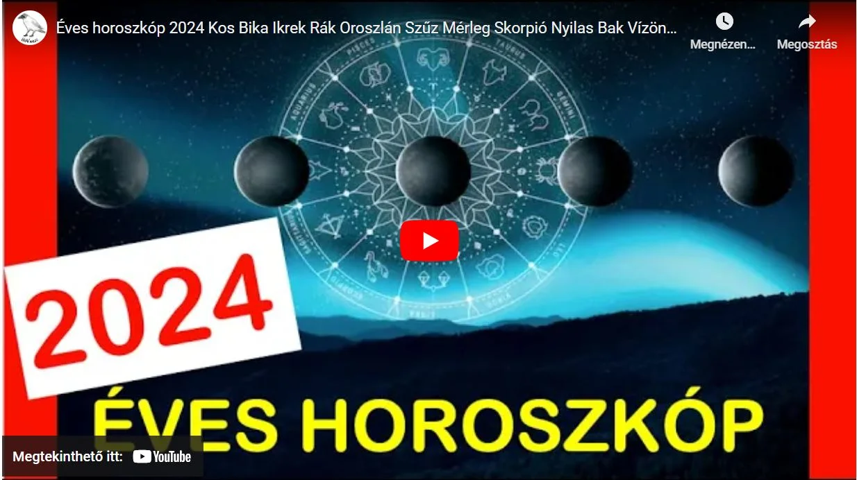 2024 éves horoszkóp