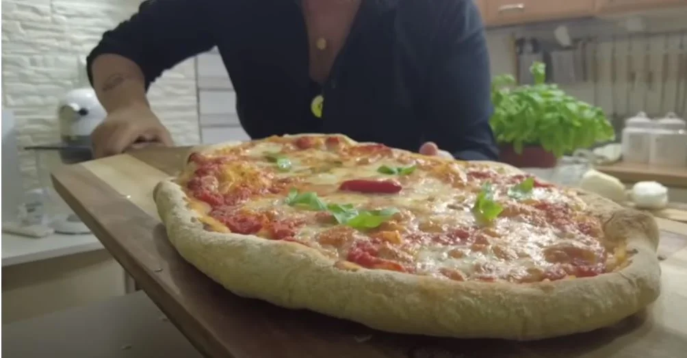 pizza sütés