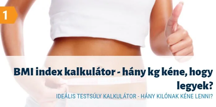 Testsúly kalkulátor fogyokúra fogyas egészség kövér kg