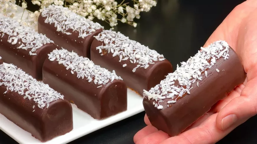 10 perces Banános-Kókuszos 🥥🍌🍫Mini Csokoládétorta: Könnyű Desszert Recept