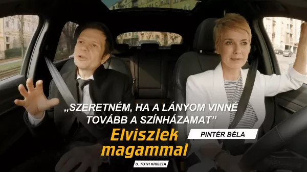 D. Tóth Krisztina a bátor Pintér Bélával kocsikázott