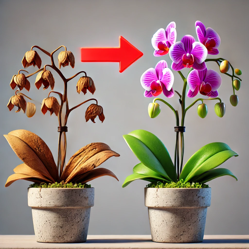 orchidea ápolás gondozás virág kert