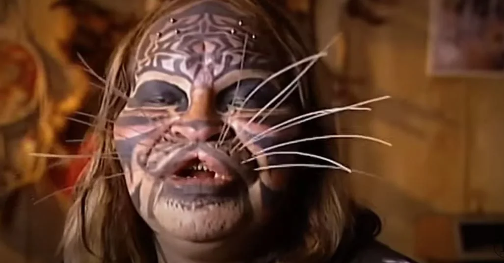 plasztikai sebészet tigris nő