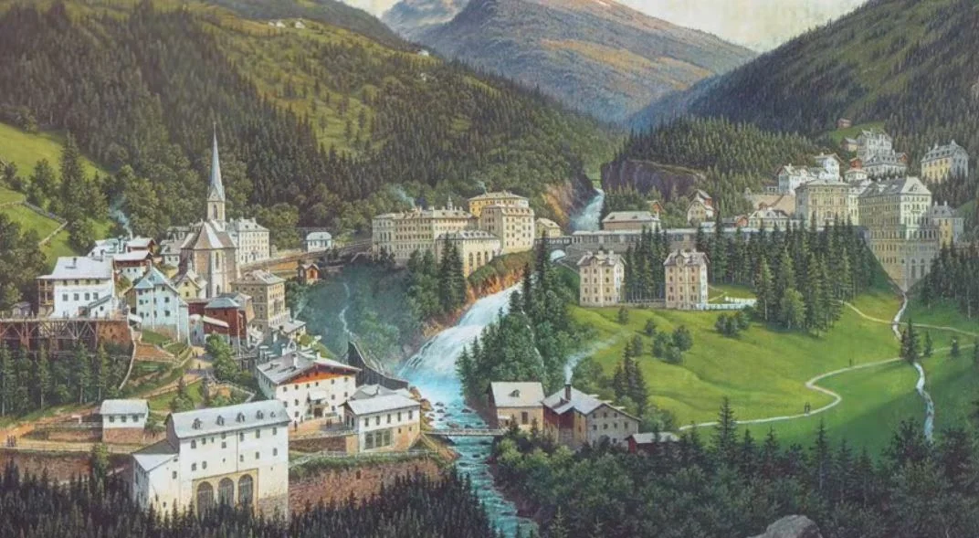 Bad Gastein Windischgratzhöhen falu ausztria
