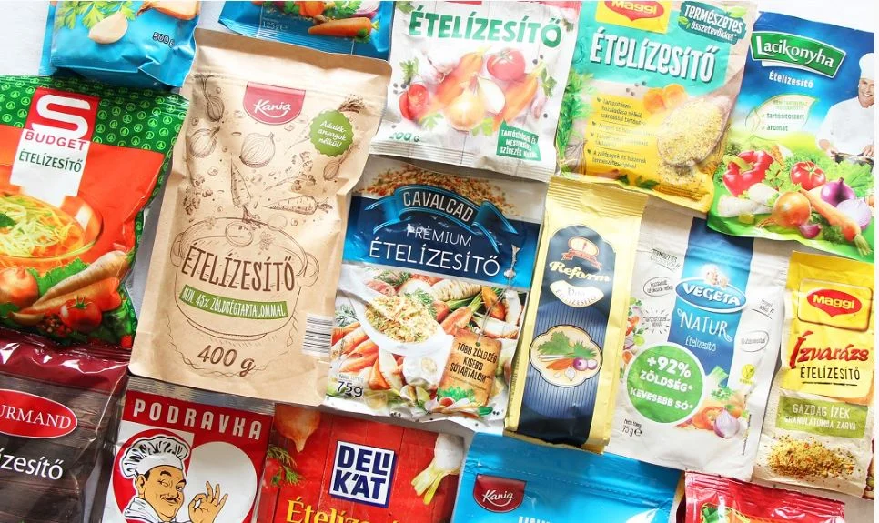 ételízesítő zacskós leves