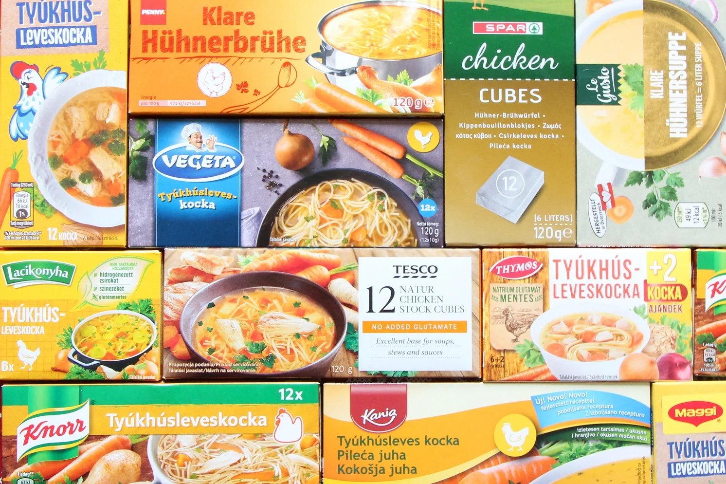 ételízesítő kockák