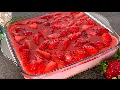  Hideg epres 🍓 torta 3 rétegben – tavaszi csábítás szeletben 