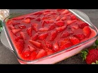  Hideg epres 🍓 torta 3 rétegben – tavaszi csábítás szeletben 