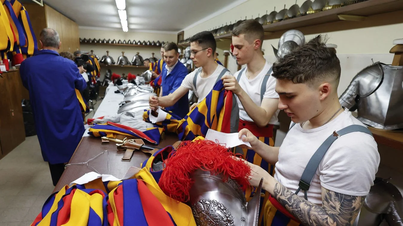 vatikán francia gárda