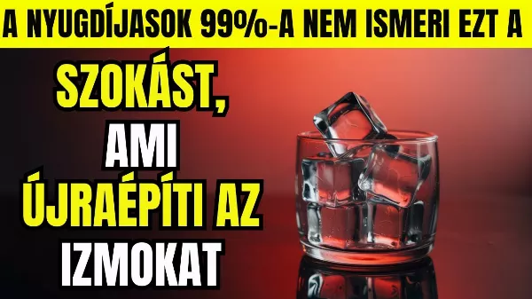 A nyugdíjasok 95%-a nem tudjam, hogy ilyen egyszerűen vissza szerezheti az izomerődet