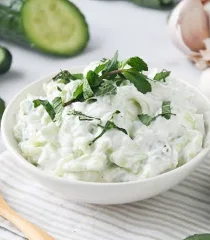 tzatziki dzadziki saláta előétel