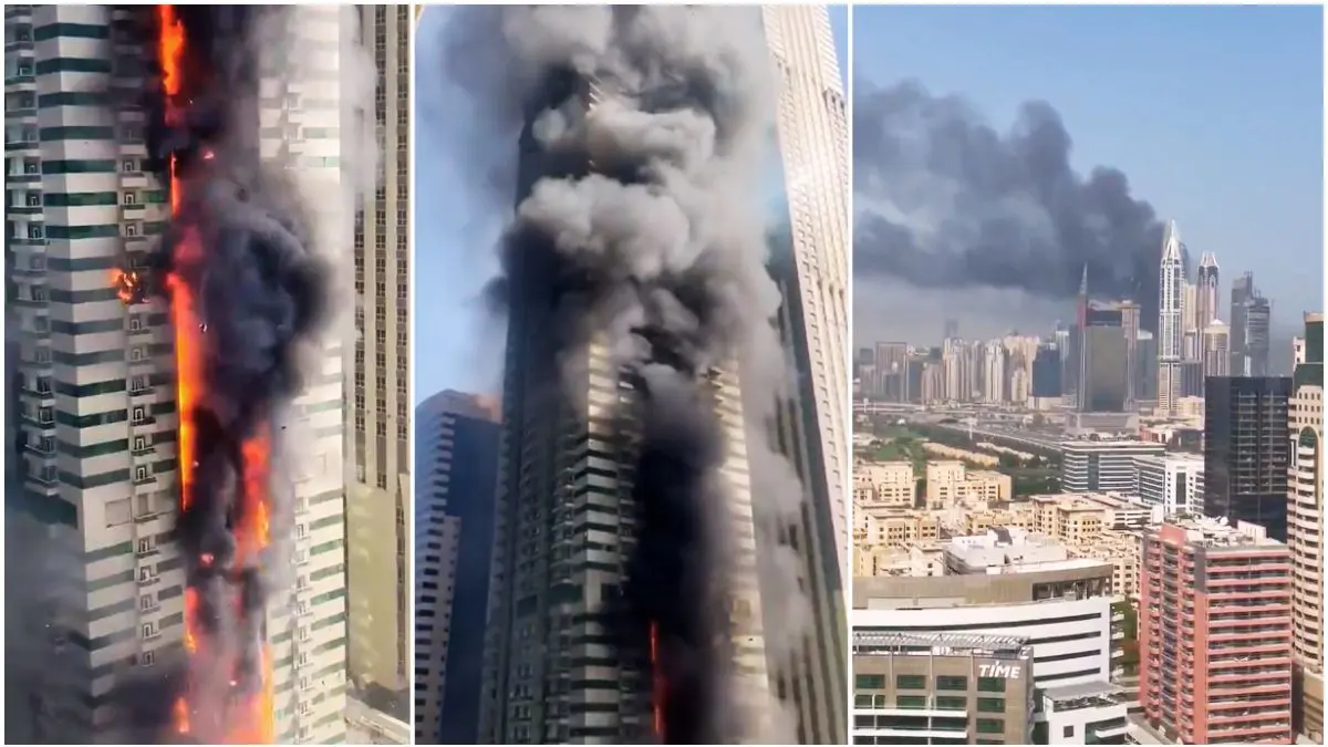 dubai tűz