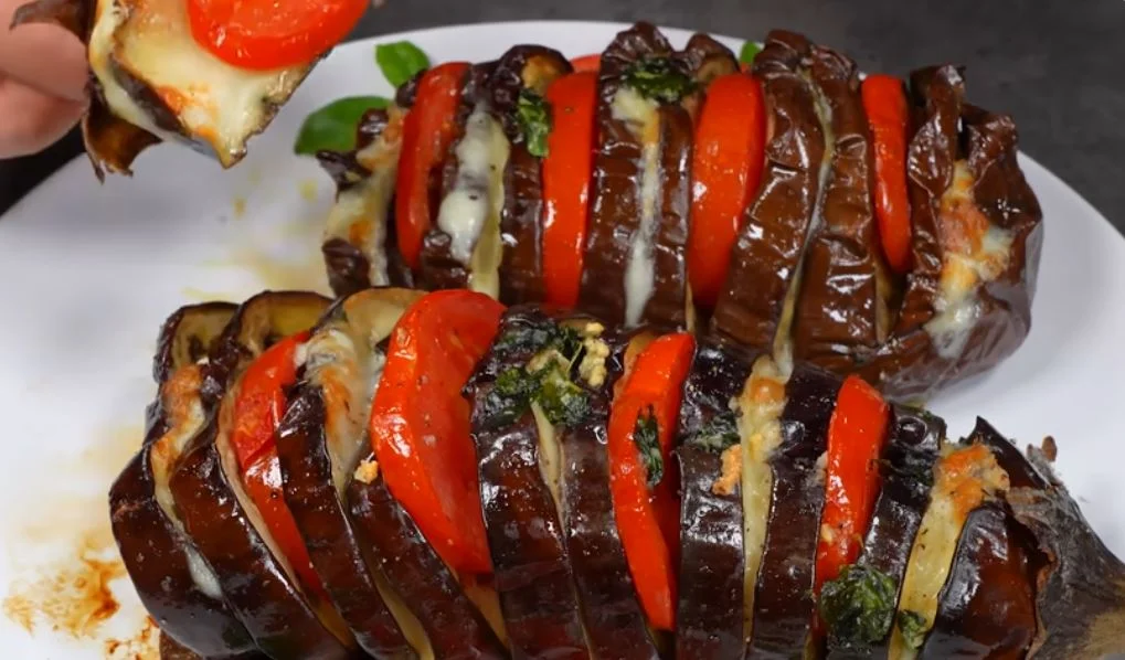 padlizsán sajttal sütve