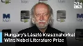 Krasznahorkai László irodalmi Nobel-díjat kapott! – Íme az összes eddigi díjazott