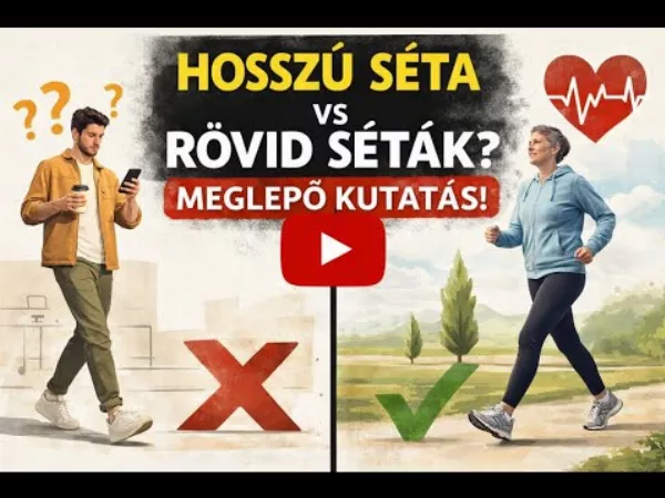 Hosszú séta vagy sok rövid? Meglepő, mi a jobb a szívnek