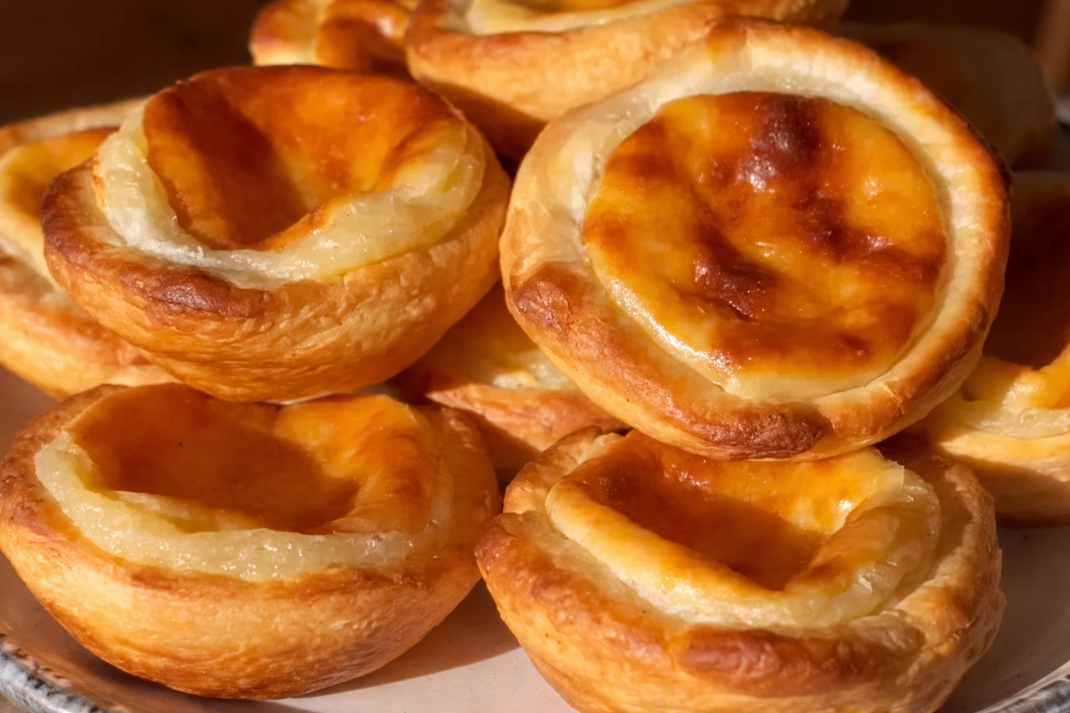 astéis de Nata portugál fánk