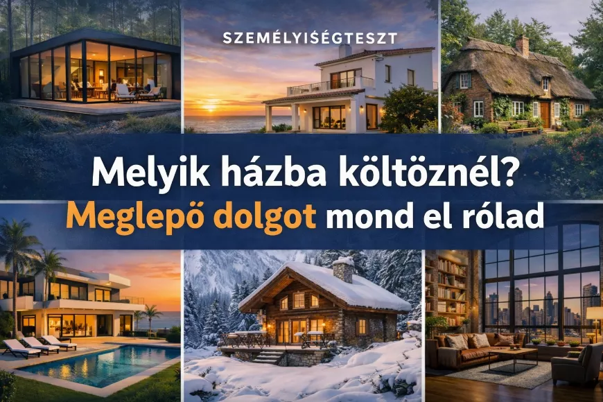 Személyiségteszt: melyik házba költöznél? Meglepő dolgot árul el rólad